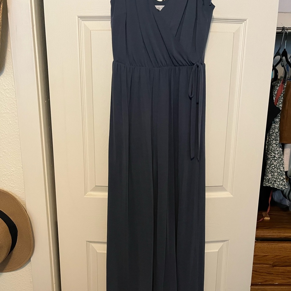 Blue jumpsuit